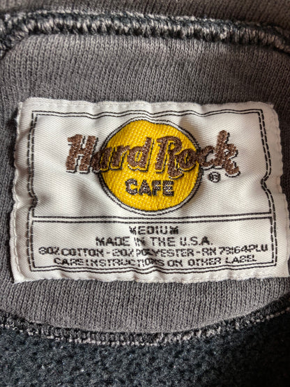 90's Hard Rock Cafe Indianapolis Made in USA Size L Vintage Sweat-Shirt / 7964