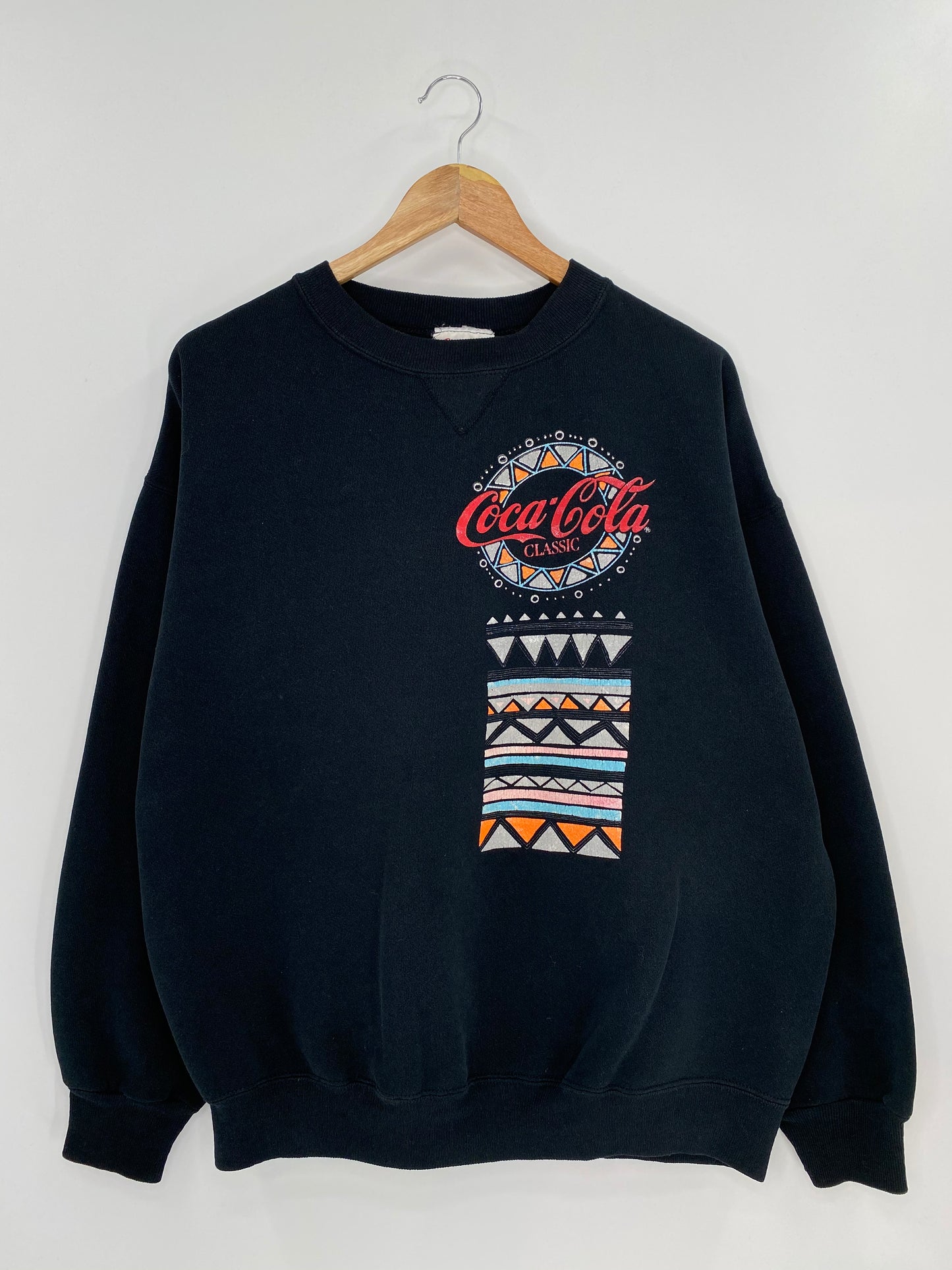 80's COCA-COLA Made in USA Size XL Sweat-Shirts / 8265
