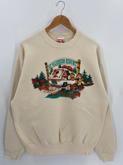 90’s Disney FORT WILDERNESS RESORT Made in USA Size XL Vintage Sweat-shirt / 6609