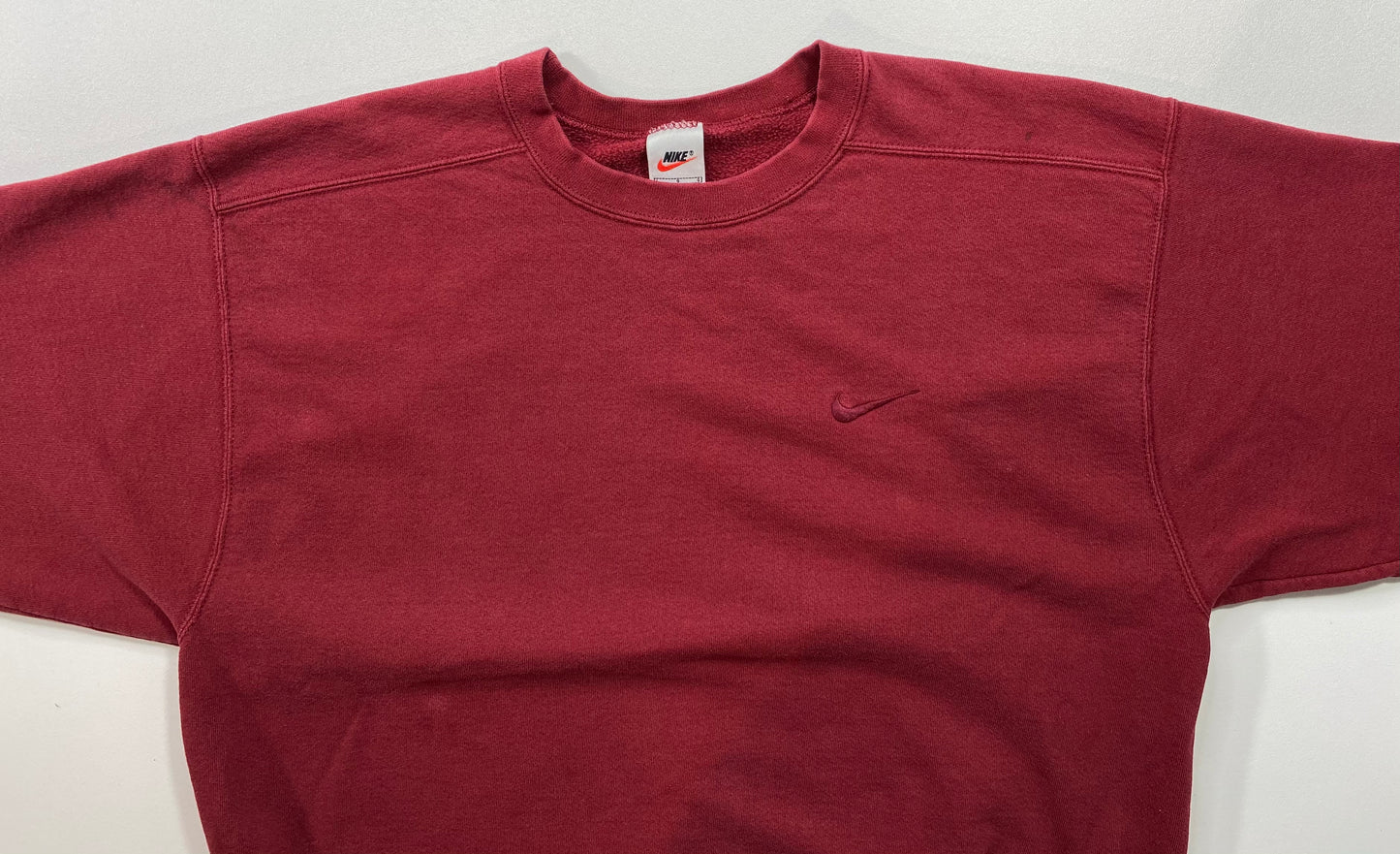 90’s NIKE MIni Swoosh Made in USA Size L Vintage Sweat - Shirts / 5857