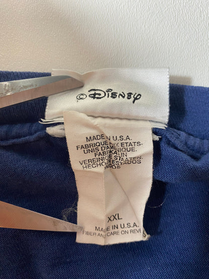 00' DISNEY GRUMPY Made in USA Size XXL Vintage T-Shirt / E377