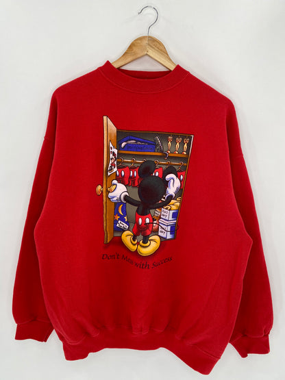 00' Disney Mickey Size XL Vintage Sweat-Shirt / 5558