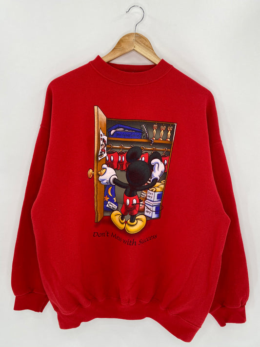 00' Disney Mickey Size XL Vintage Sweat-Shirt / 5558