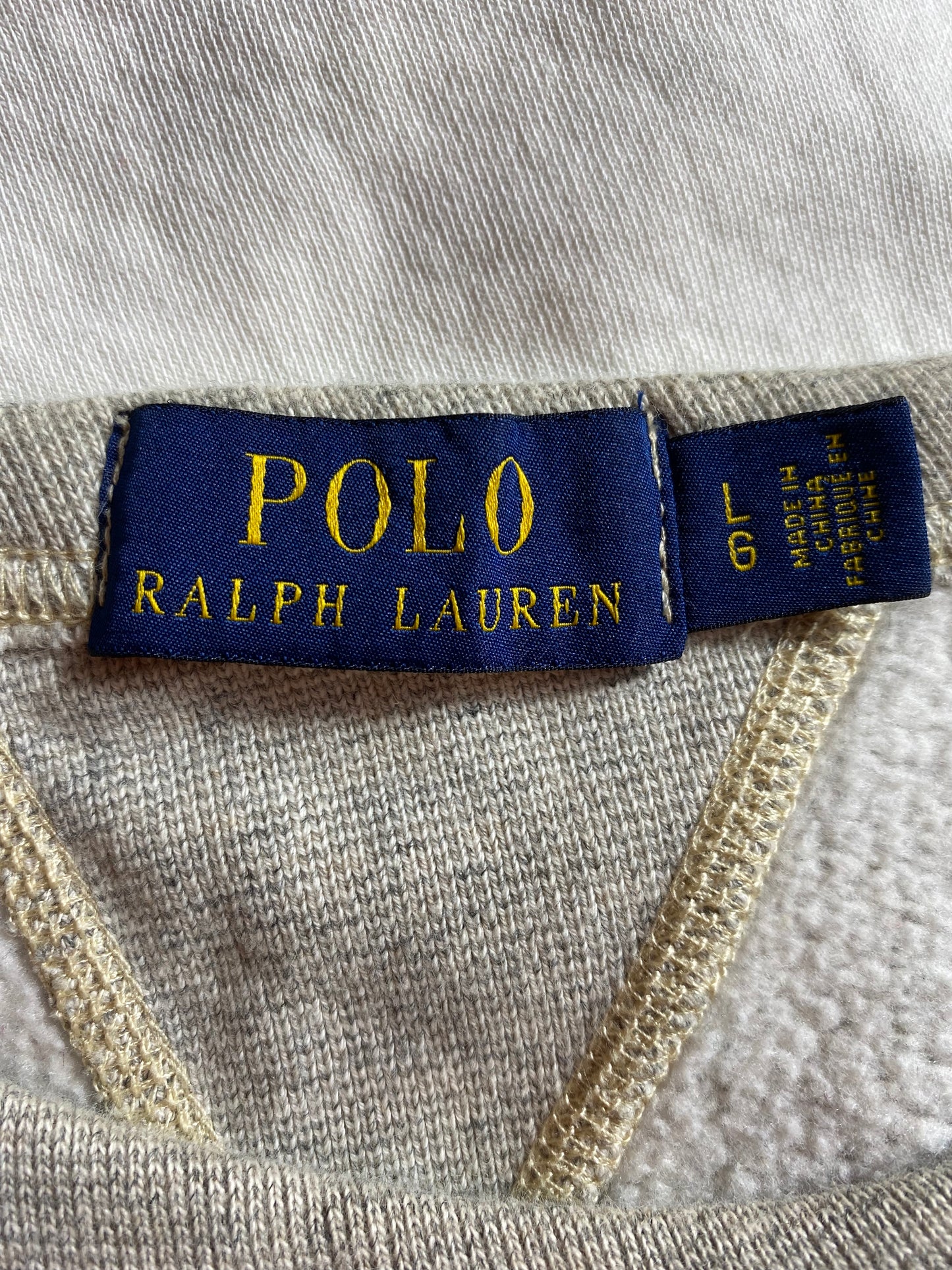 00' POLO RALPH LAUREN  Size L Vintage Sweat-shirt / k388
