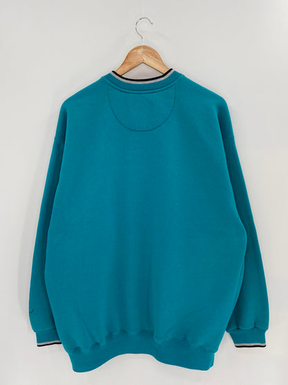 90's STARTER FLORIDA MARINES Size No Tag (Approx. XXL) Vintage Sweat-Shirt / 7889