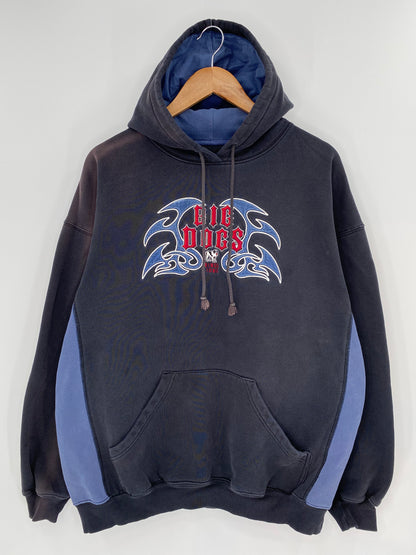 00' BIG DOGS Size XL Vintage Hoodie Sweat-Shirt / 9494