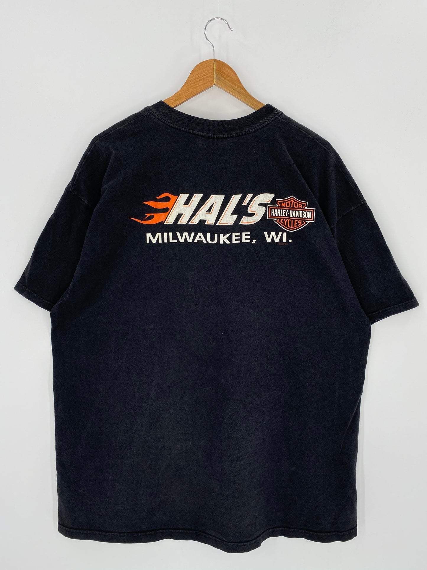 1999 Harley Davidson Made in USA Size XXL Vintage T-Shirt / 7957