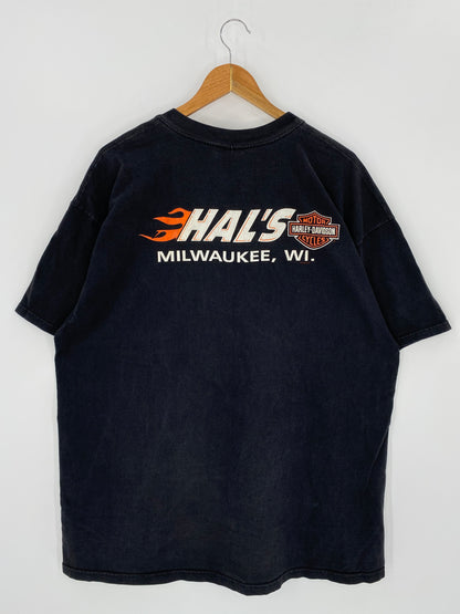 1999 Harley Davidson Made in USA Size XXL Vintage T-Shirt / 7957