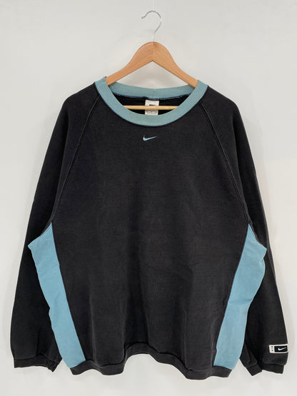 90’s NIKE CENTER SWOOSH Made in USA Size XL Vintage Sweat shirt / K3720