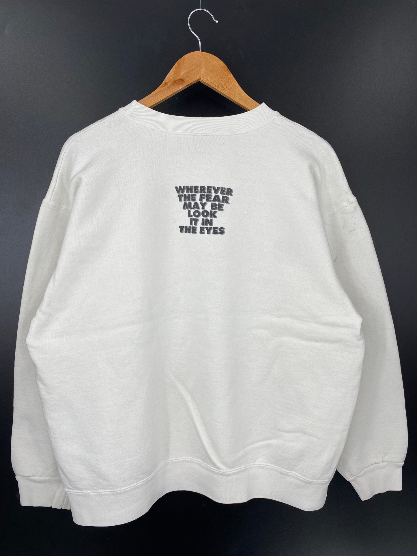 90’s NO FEAR Made in USA Size L Sweat-Shirt / A5312