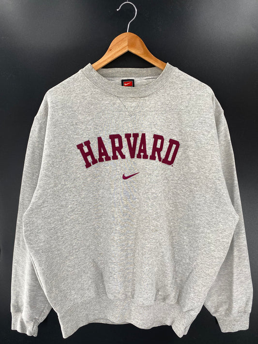 00' NIKE HARVARD UNIVERSITY Size M Vintage Sweat-Shirt / K3385