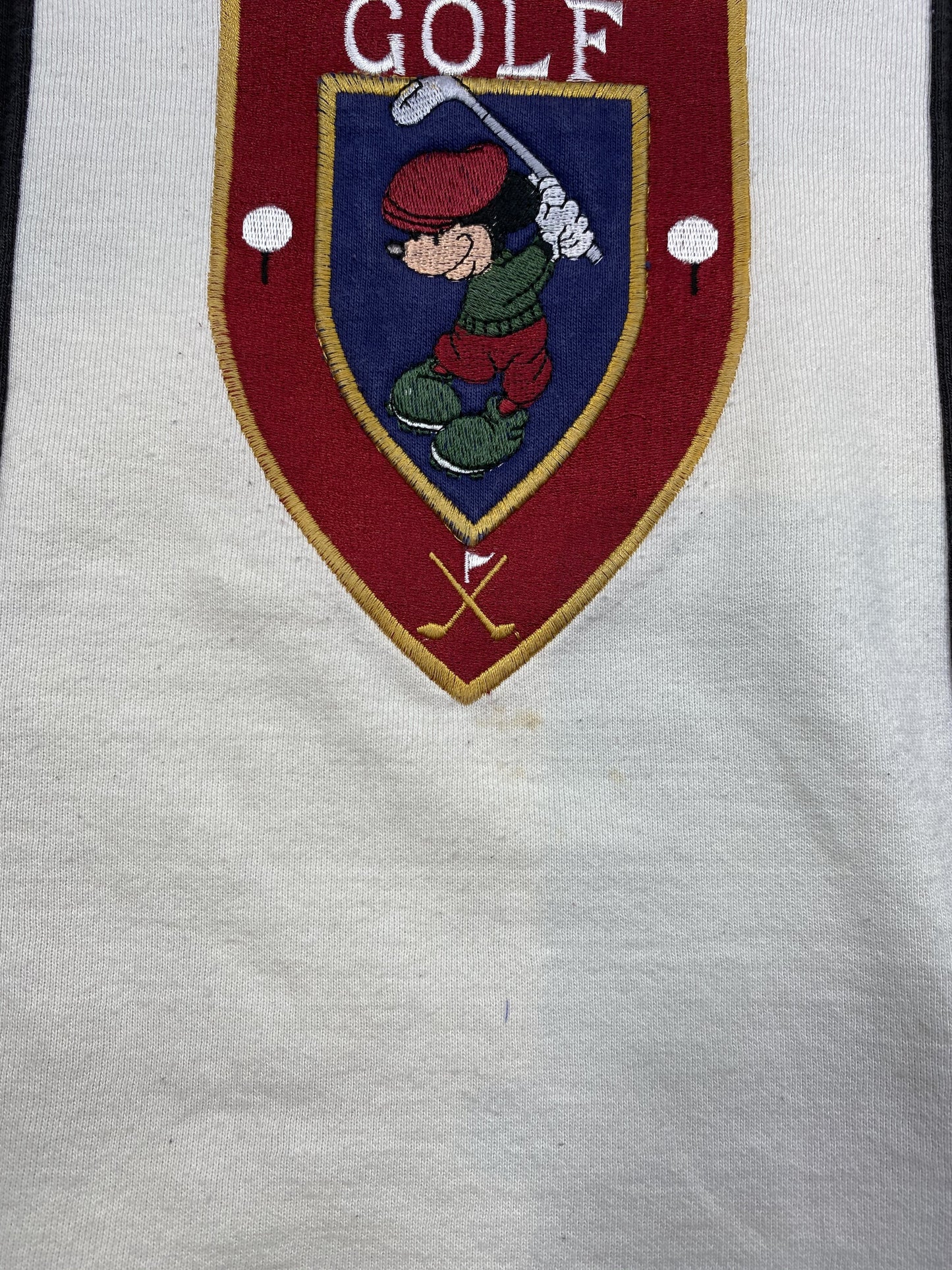 Vintage Disney Mickey GOLF Size XL Sweat-Shirt / K4850