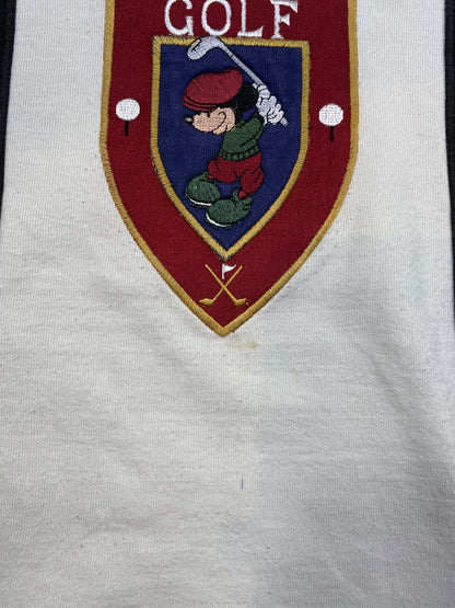 Vintage Disney Mickey GOLF Size XL Sweat-Shirt / K4850