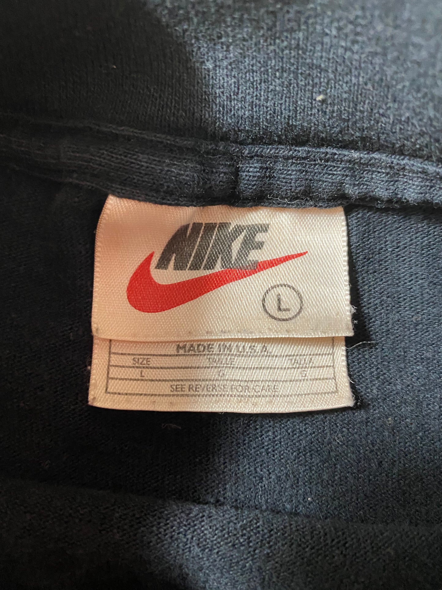 90’s NIKE Made in USA Size L Vintage Long Sleeve T-Shirts / K431