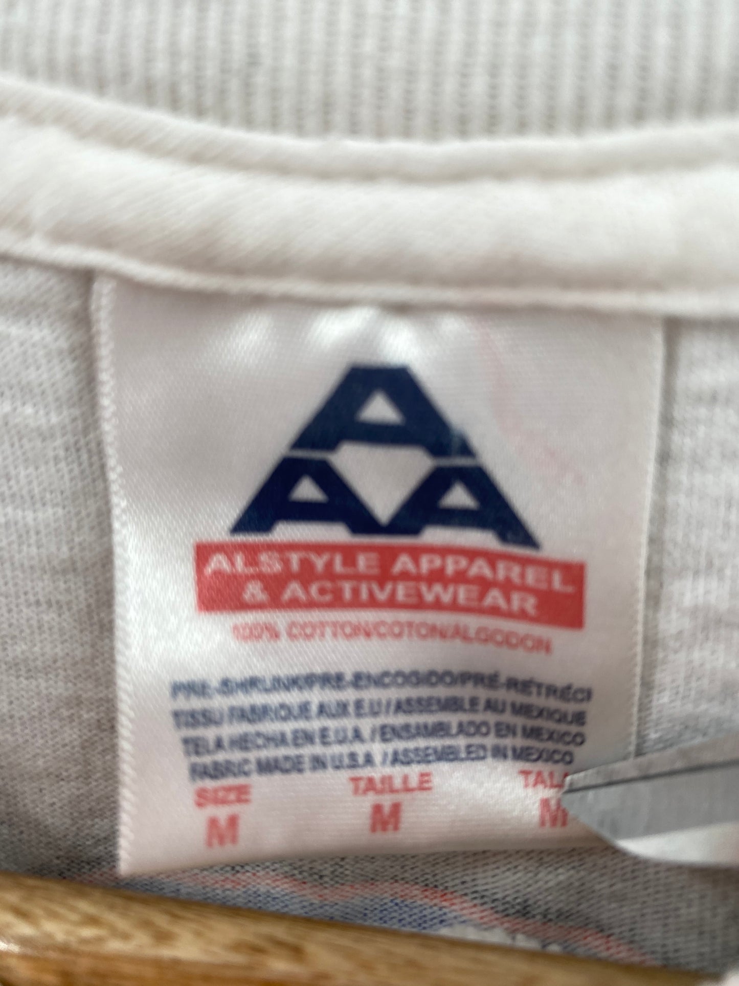 2002 TIDE RICKY CRAVEN Size M Vintage Racing T-Shirt / 7752