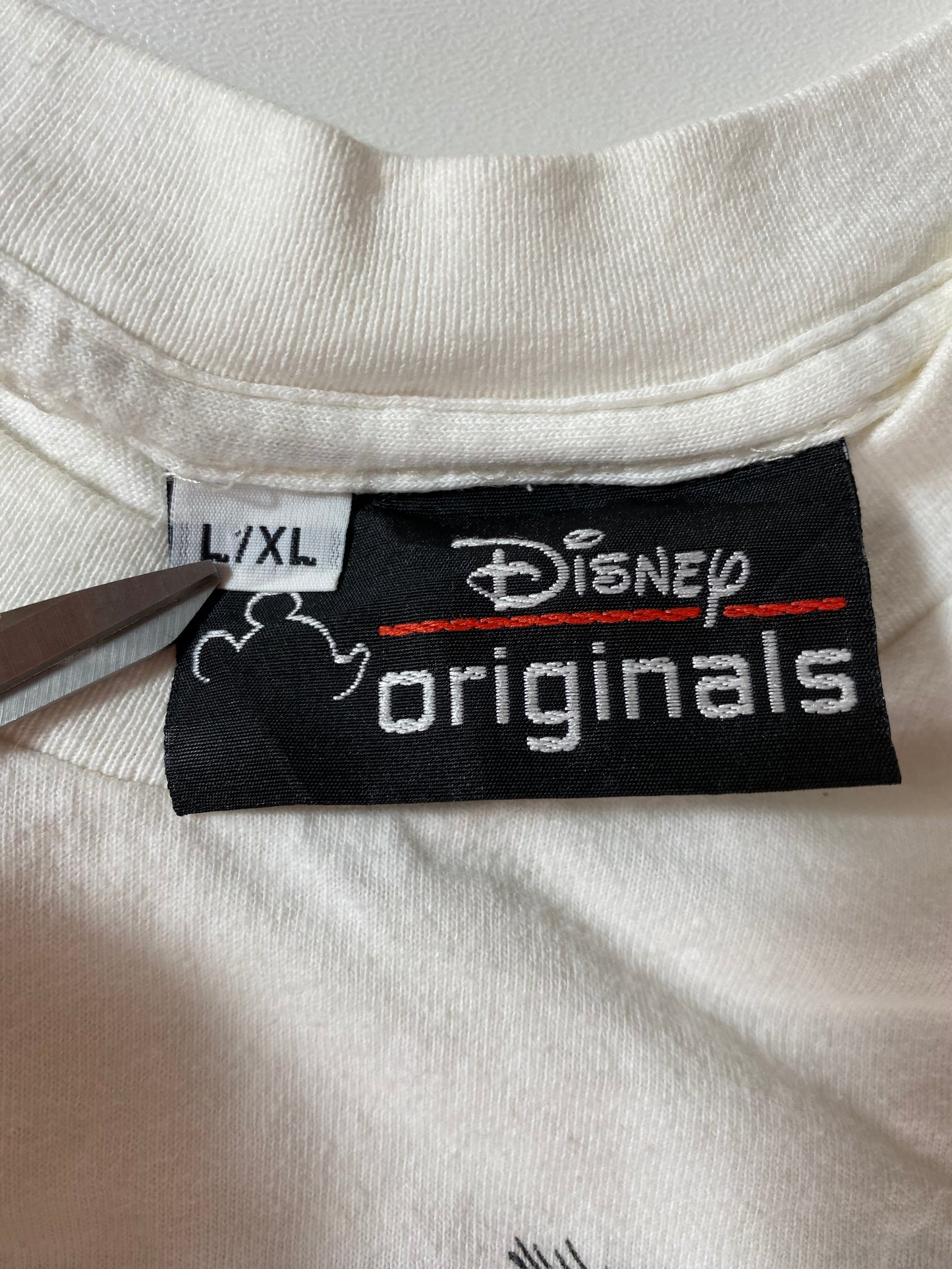 1996 DISNEY GOOFY Made in USA Size L-XL Vintage T- Shirts / K448