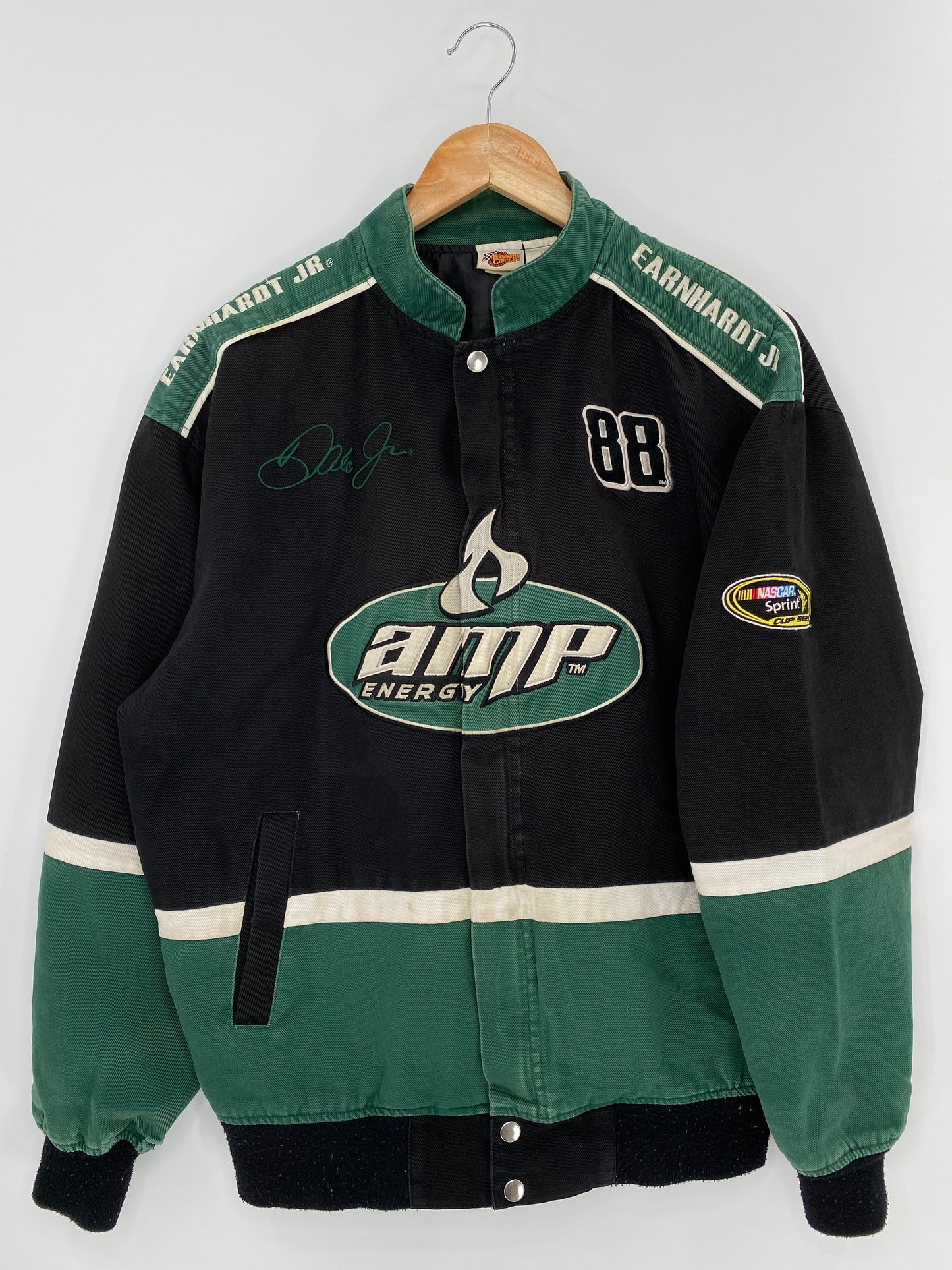 Vintage NASCAR EARNHARDT JR Size M Racing Jacket / 9662