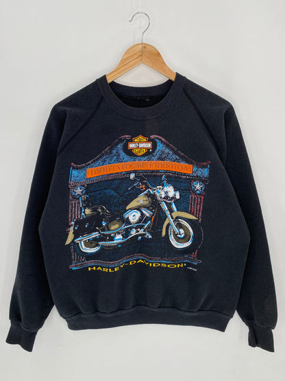 80's HARLEY DAVIDSON Size Approx. L Vintage Sweat-shirt / 6145