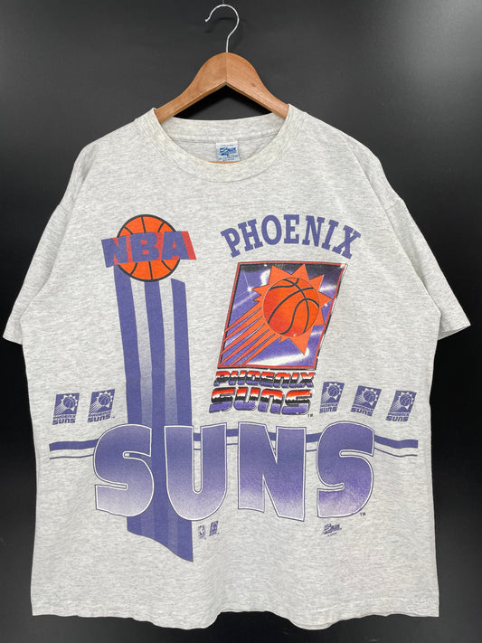 90's PHOENIX SUNS Made in USA Size XL Vintage NBA T-Shirt / K3144