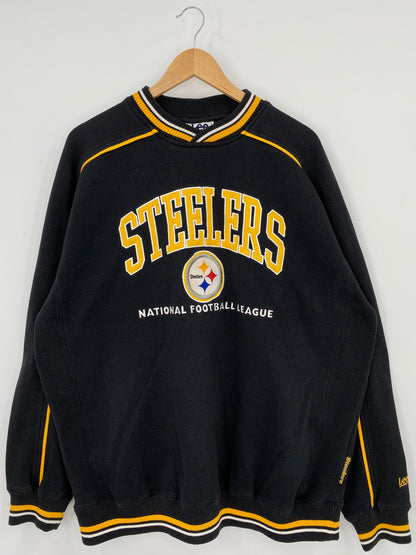 90's  STEELERS Size XL Vintage NFL Sweat shirt / K3094