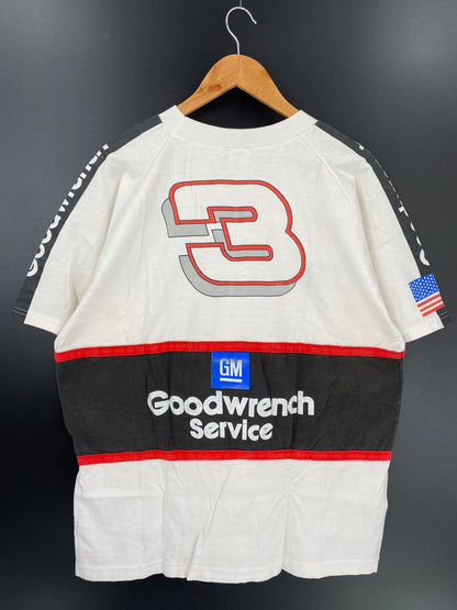 90’s NASCAR DALE EARNHARDT Made in USA Size XL Racing T-Shirts / A3338