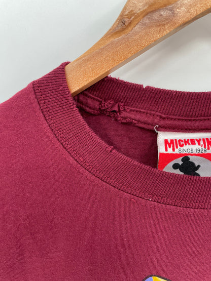 90's DISNEY MINNIE Size L Vintage T-Shirt / A2988