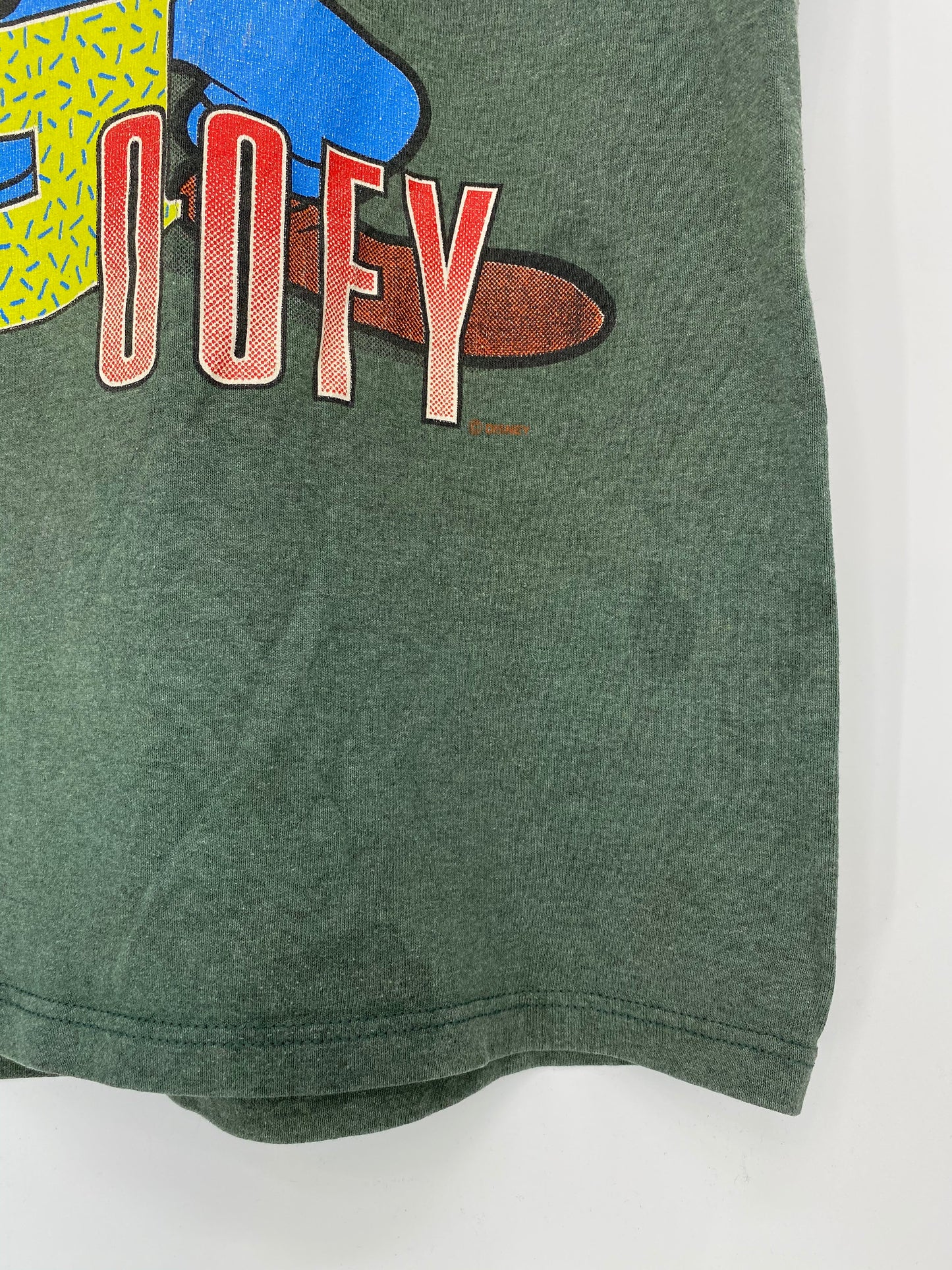 80’s DISNEY GOOFY Made in USA Size L Vintage T-Shirt / K6878