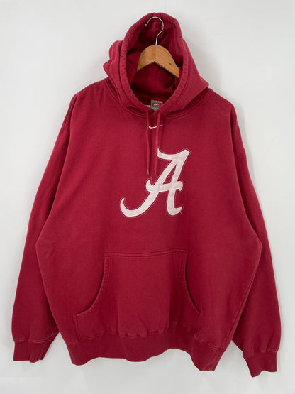 00' NIKE ATLANTA BRAVES Size XXL Vintage MLB Hoodie Sweat-Shirt / K4056