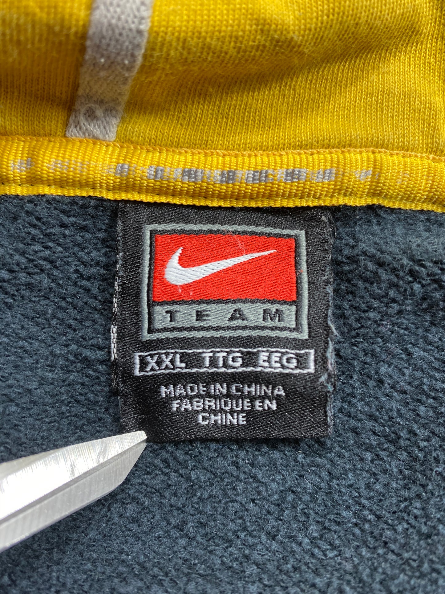 00’ NIKE IOWA Size XXL Vintage Hoodie Sweat-shirt / 6741