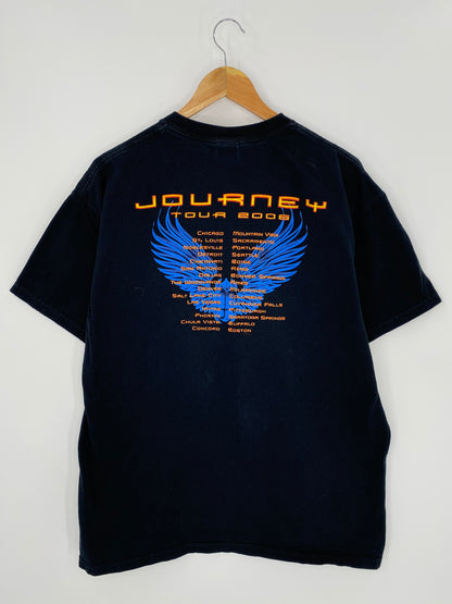2006 JOURNEY Size XL Vintage Music T-shirt / 7345