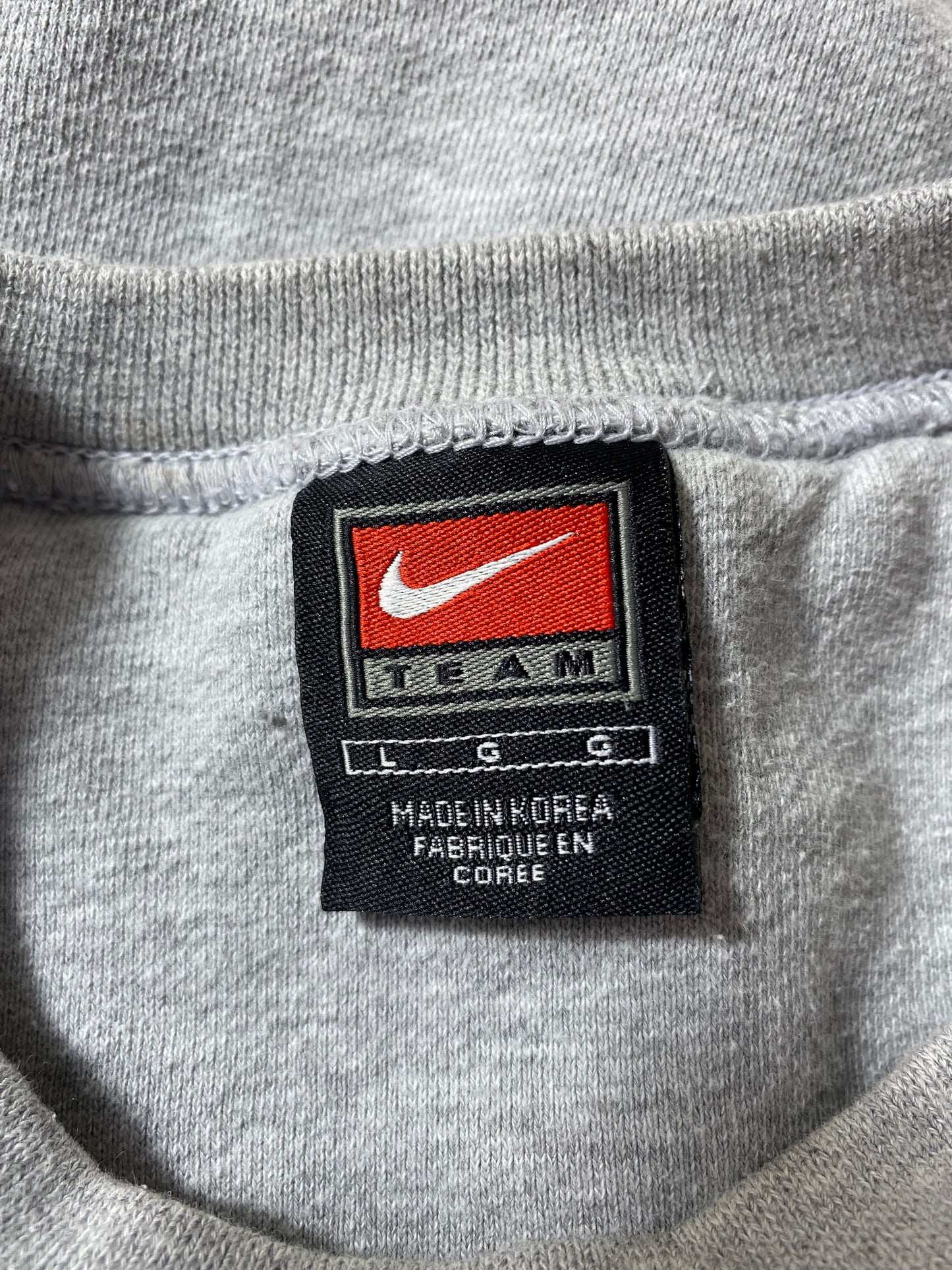 00' NIKE JORDAN  WASHINGTON WIZARDS Size L Vintage NBA Sweat-shirt / K2477