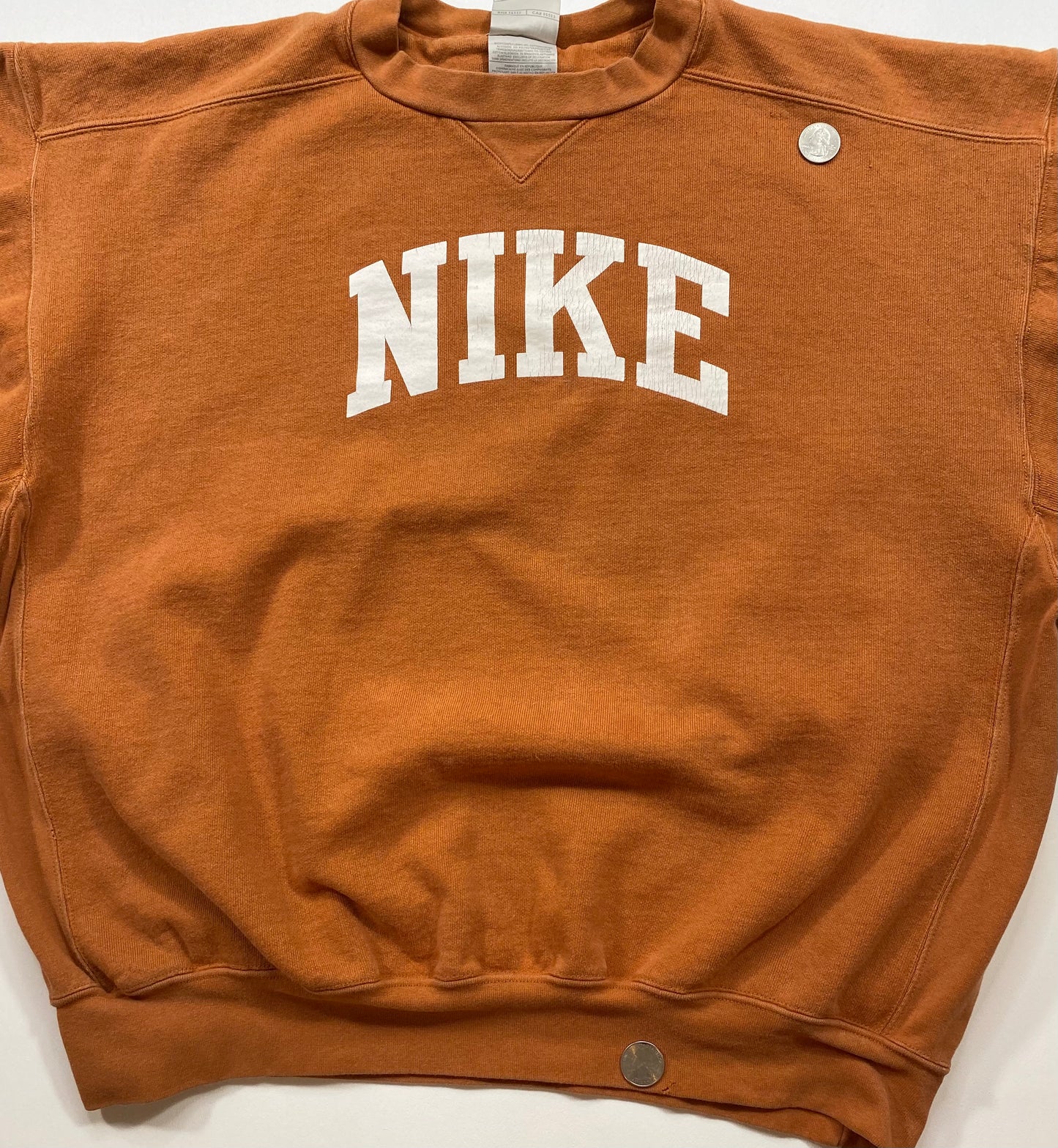 90's NIKE Damaged Size L Vintage Sweat-shirt   / 5938