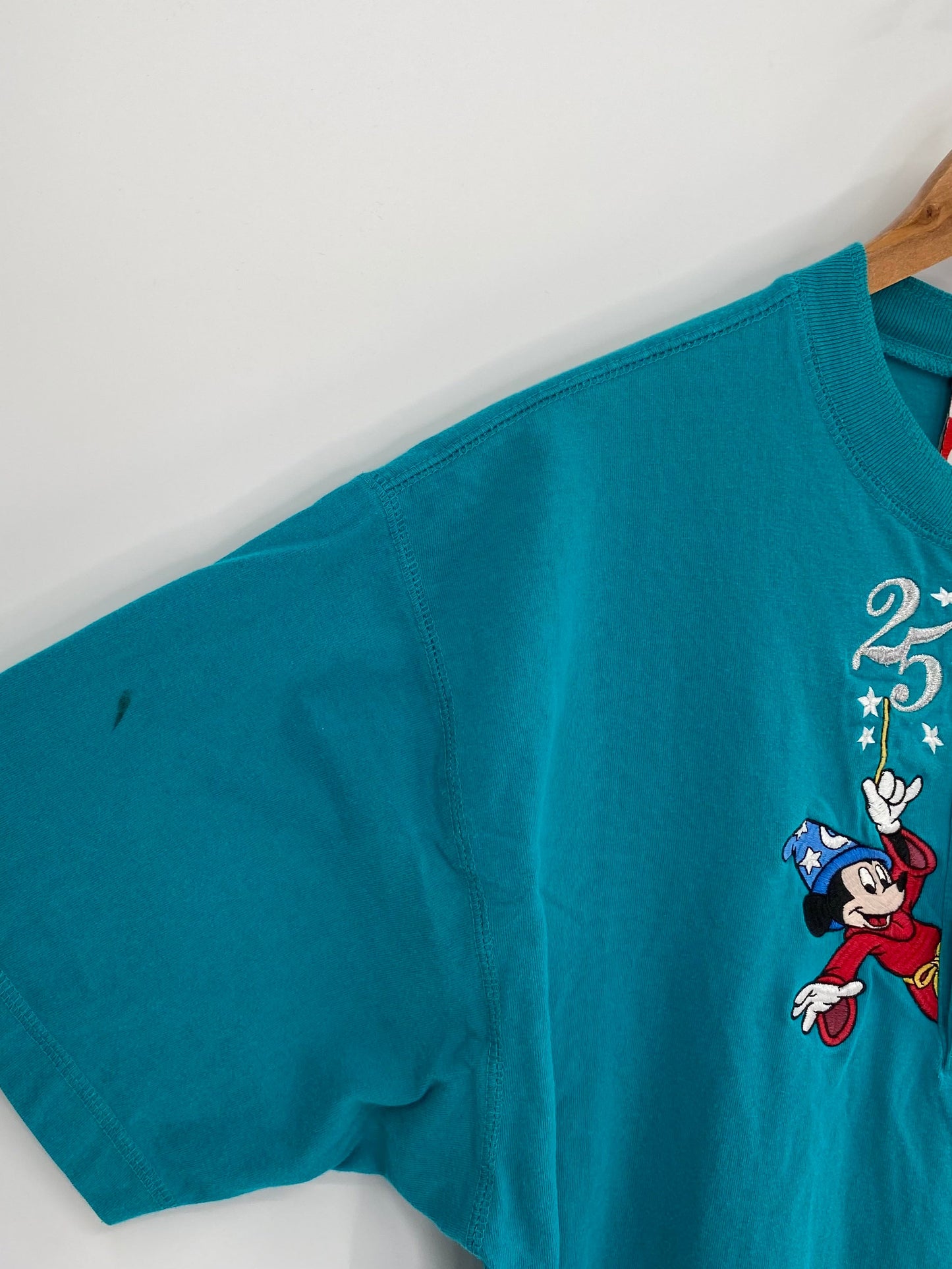 90’s WALT DISNEY WORLD MICKEY Size L Vintage T-Shirt / K6882