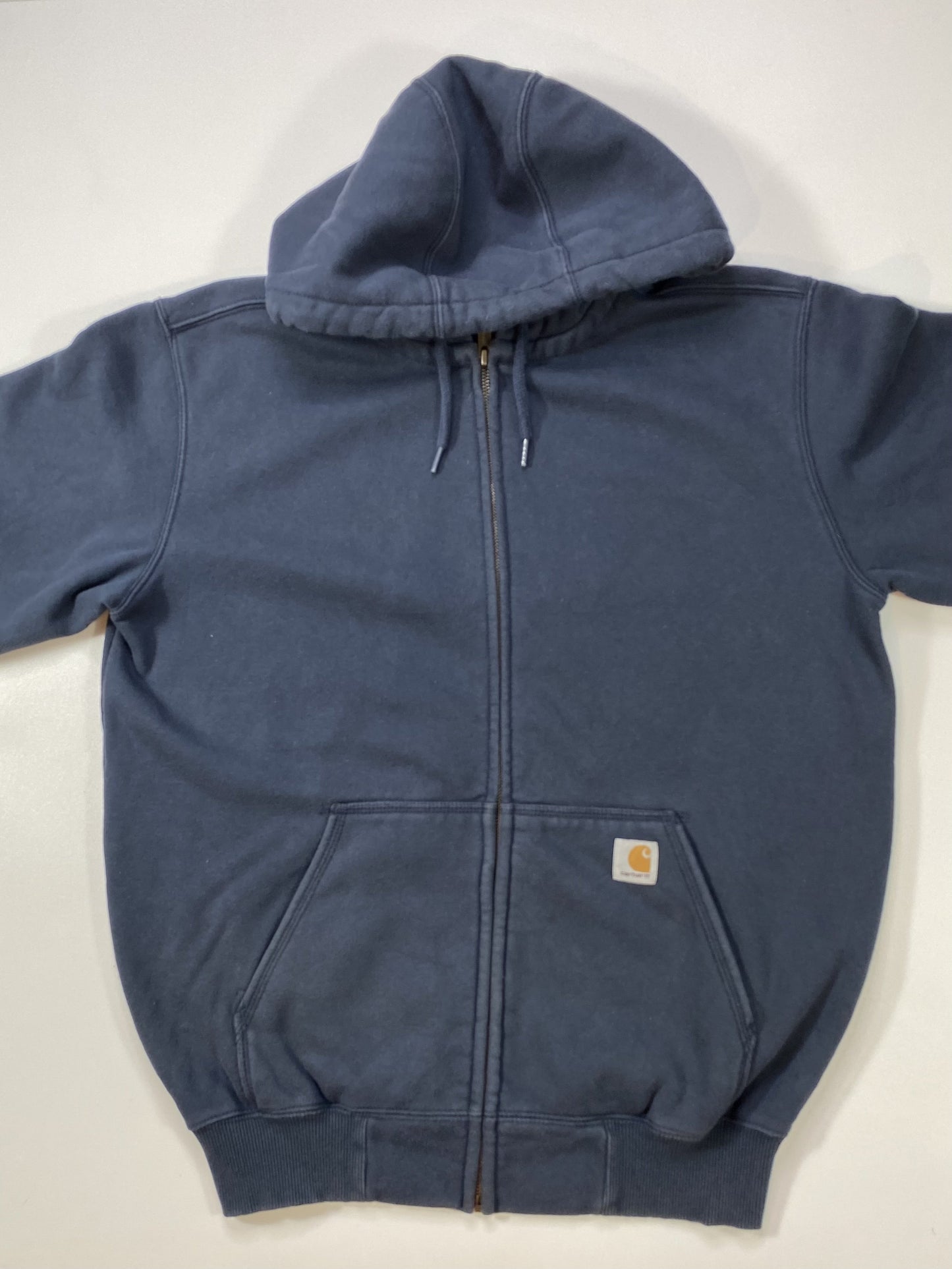 Vintage CARHARTT Size M Zip-up Hoodie Sweat-Shirt  / k5428