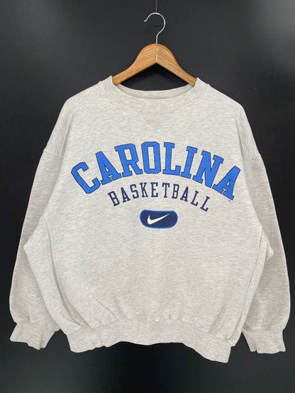 90’s NIKE CAROLINA Basketball Size M Vintage Sweat-shirt / 7818