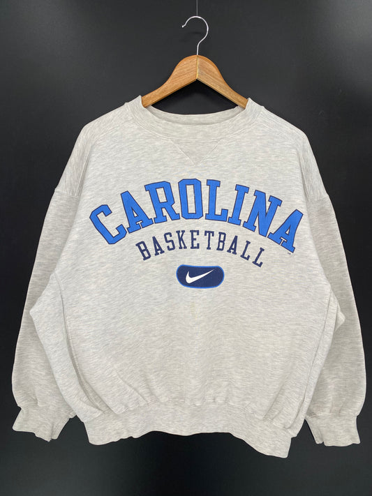 90’s NIKE CAROLINA Basketball Size M Vintage Sweat-shirt / 7818