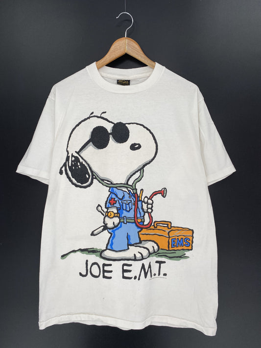 90's SNOOPY Made in USA Size XL Vintage T-Shirt / K6514
