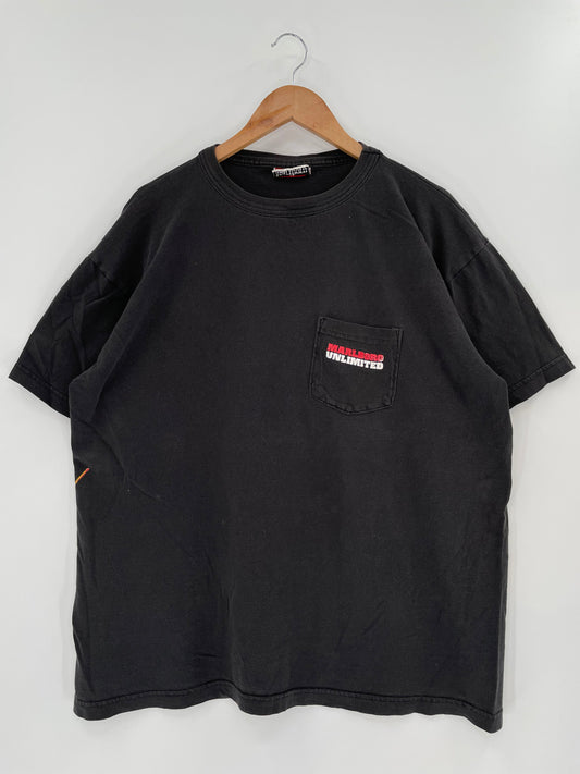 90’s MARLBORO LIZARD Size Approx.XL Vintage T-Shirts / A1159