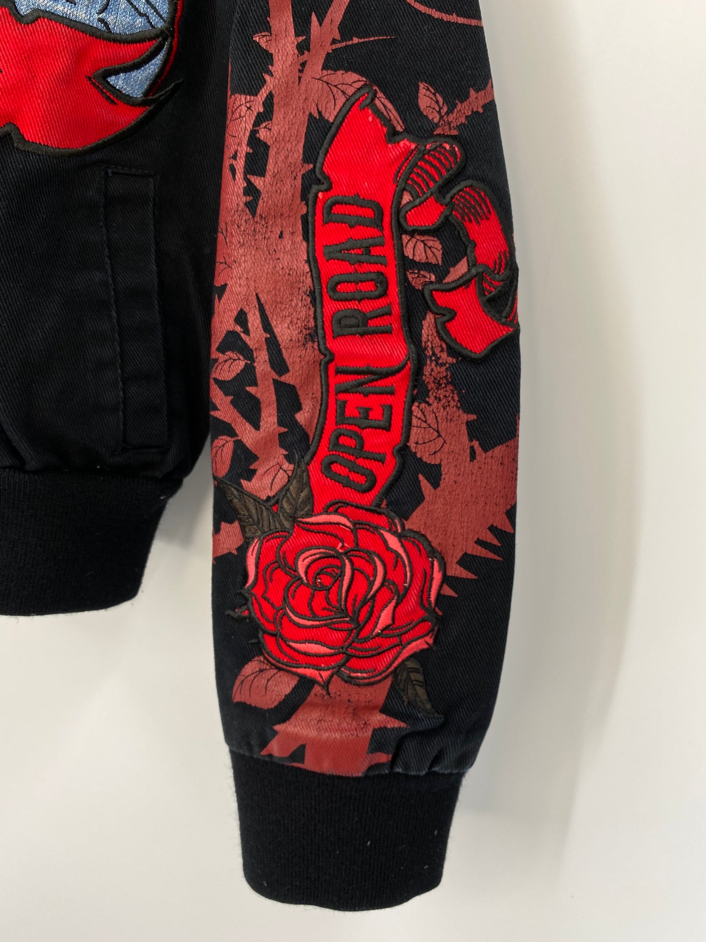 Vintage BETTY BOOP Size Ladies S Racing Jacket / K3675