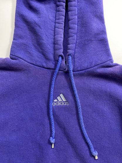 90’s ADIDAS Size M Faded Vintage Hoodie Sweat-shirt / K5879