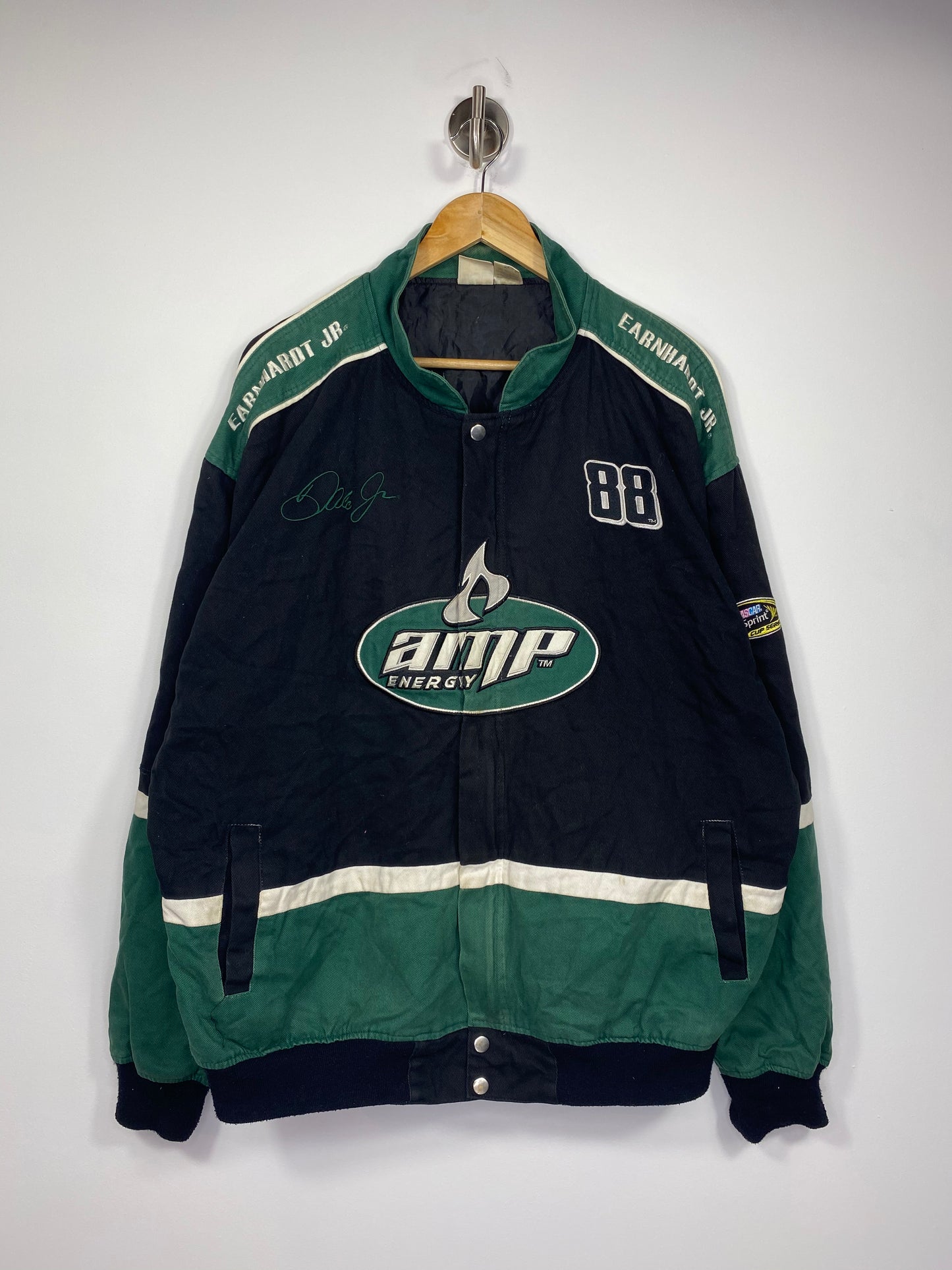 Vintage NASCAR Earnhardt JR amp Energy Racing Jacket / 4729