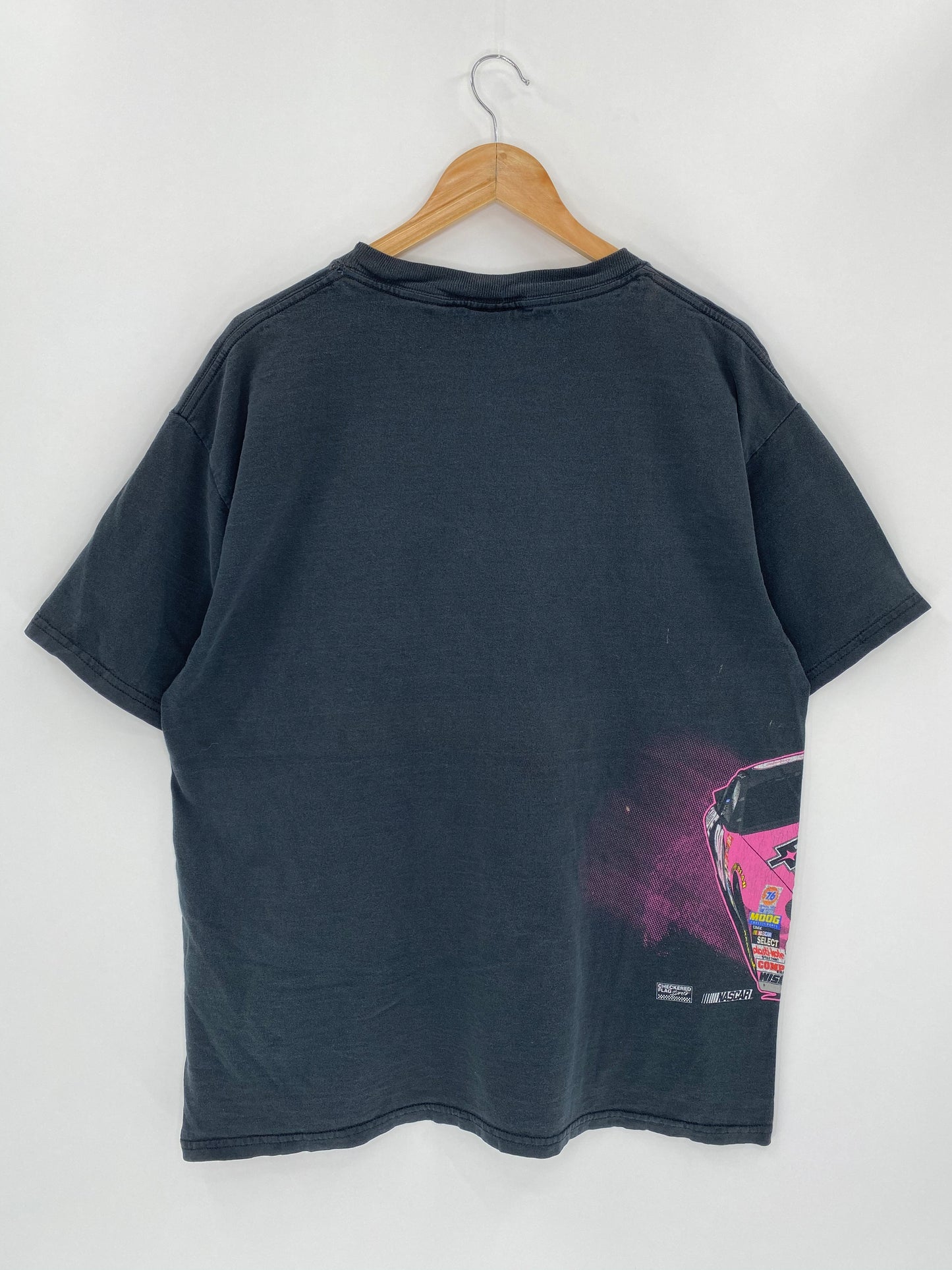 90’s NASCAR Jeff Burton Racing Size XL Vintage T-Shirt / 5589