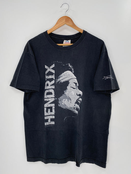 2004 JIMI HENDRIX  Vintage Rock T-Shirt / k215