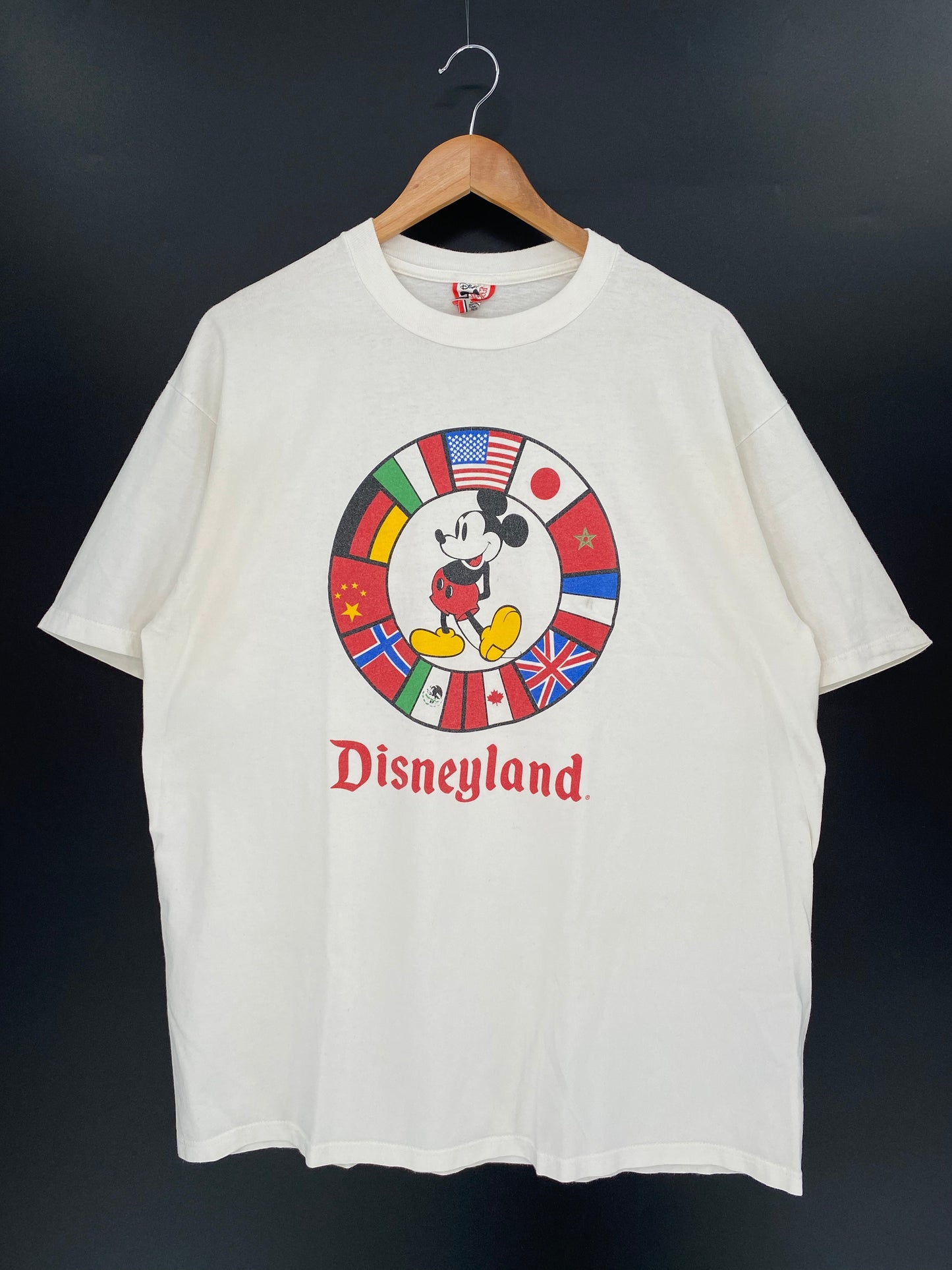 90’s DISNEY Mickey Made in USA Size XL Vintage T-Shirt / A1716