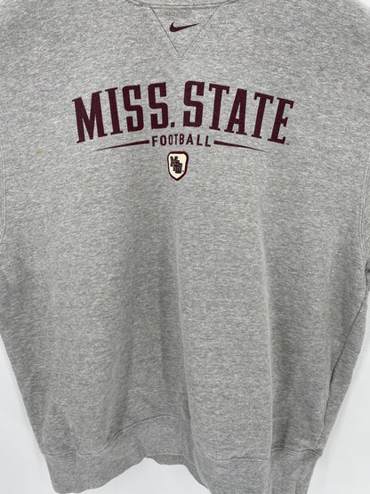 90’s NIKE MISS.STATE Size XL Vintage Sweat-shirt / 7237