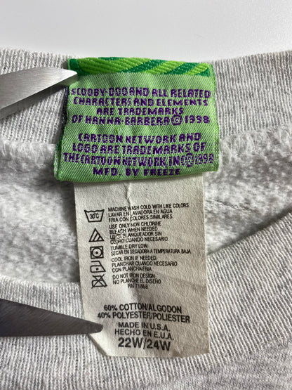 1998 SCOOBY DOO Made in USA Size Approx.XL Vintage Sweat-shirt / K1437