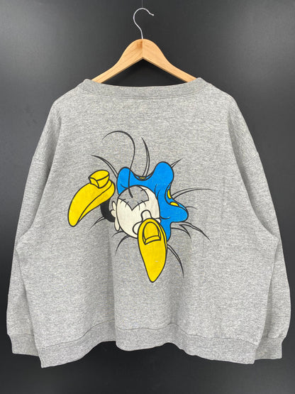 90's DISNEY MINNIE Made in USA Size XXXL Vintage Sweat-shirt / A2052
