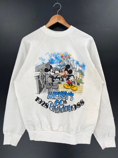 80’s DISNEY MICKEY Made in USA Size XL Vintage Sweat-Shirt  / A2103