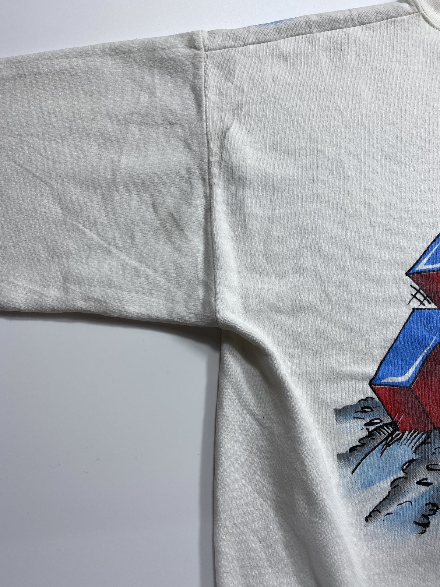 1998' LONNEY TUNES TAZ Made in USA Size L Vintage Sweat-shirt / K5789