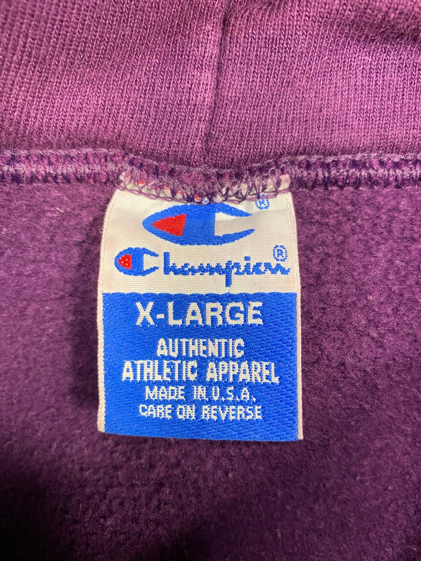 90’s Champion Made in USA Vintage Hoodie Sweat-Shirt / 4745